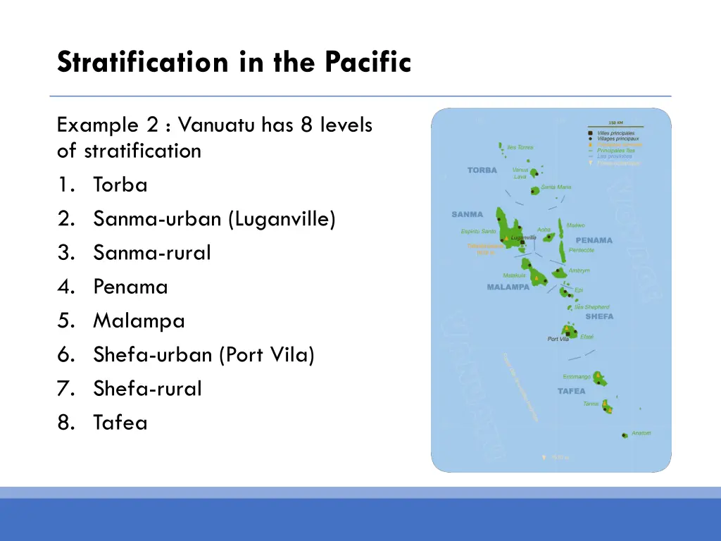 stratification in the pacific 1