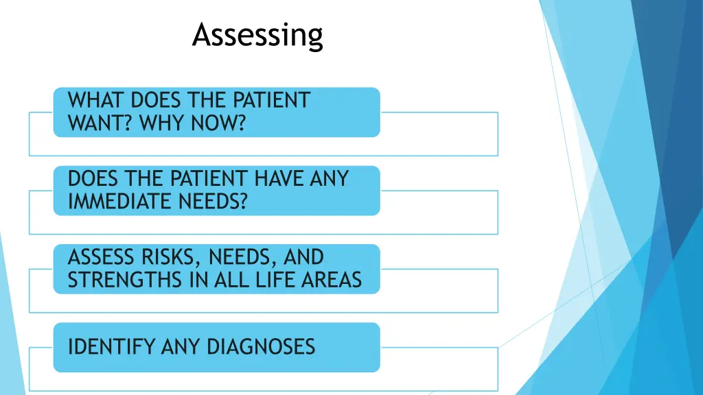 assessing
