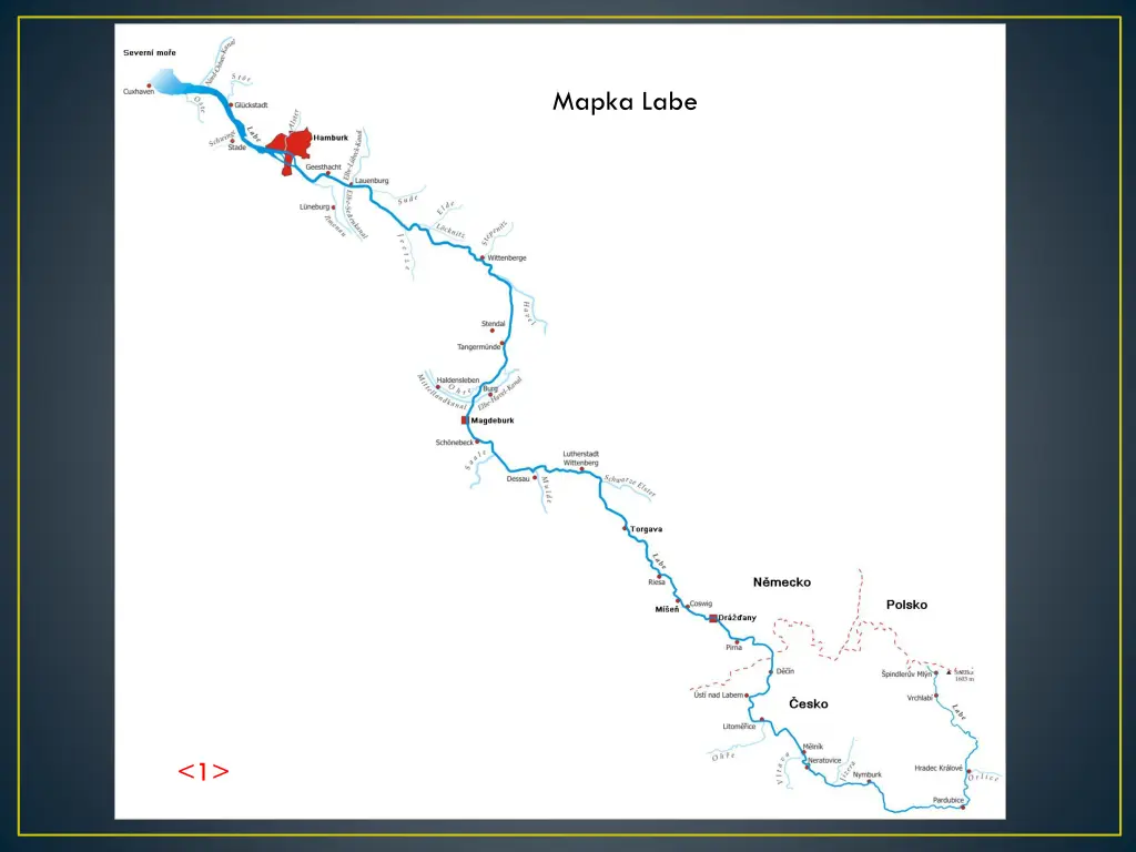 mapka labe