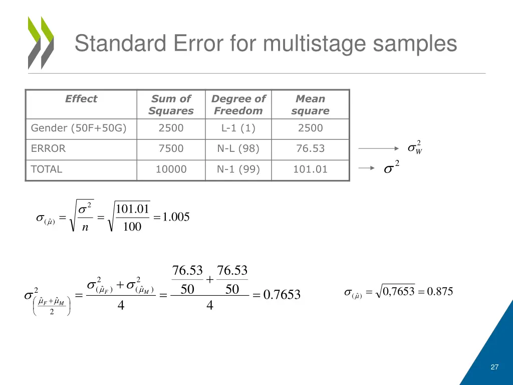 standard error for multistage samples 4