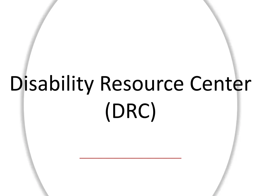 disability resource center drc