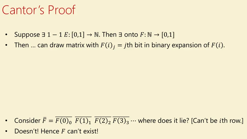 cantor s proof