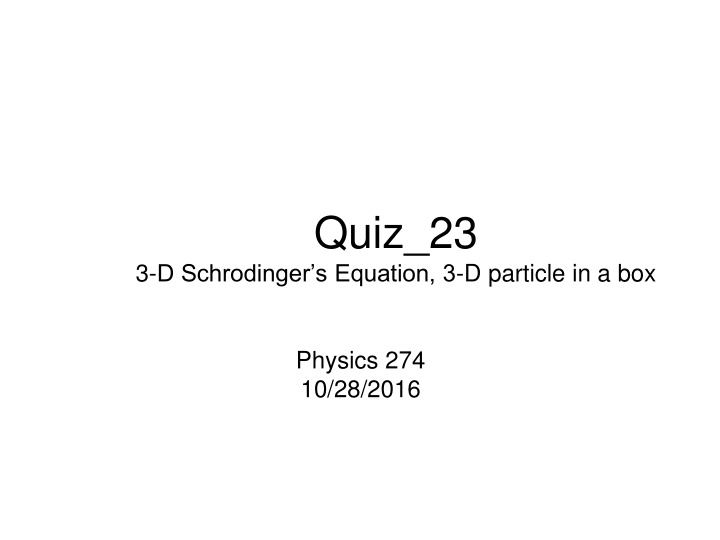 quiz 23