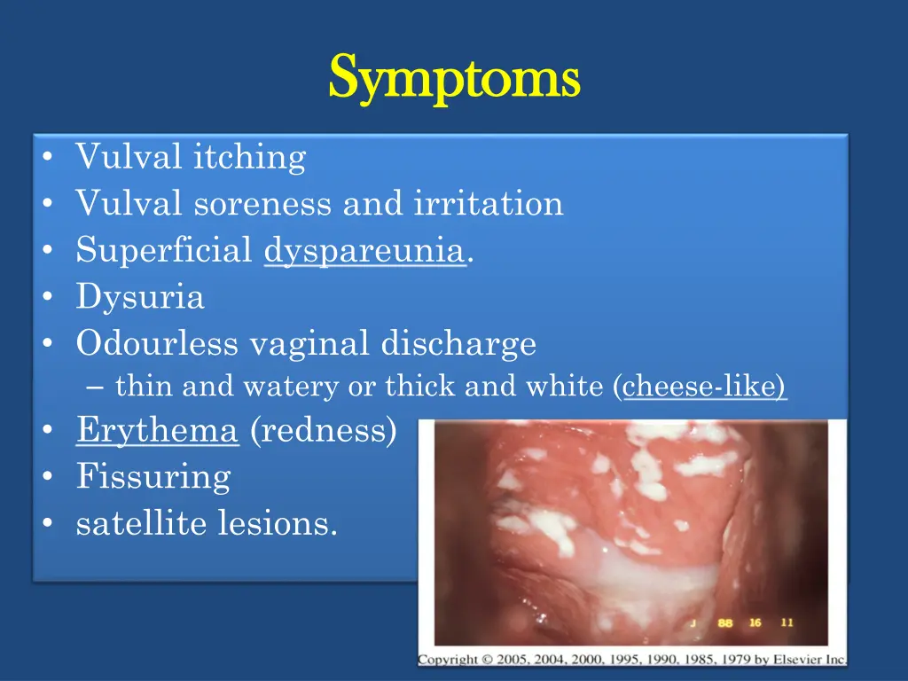 symptoms symptoms