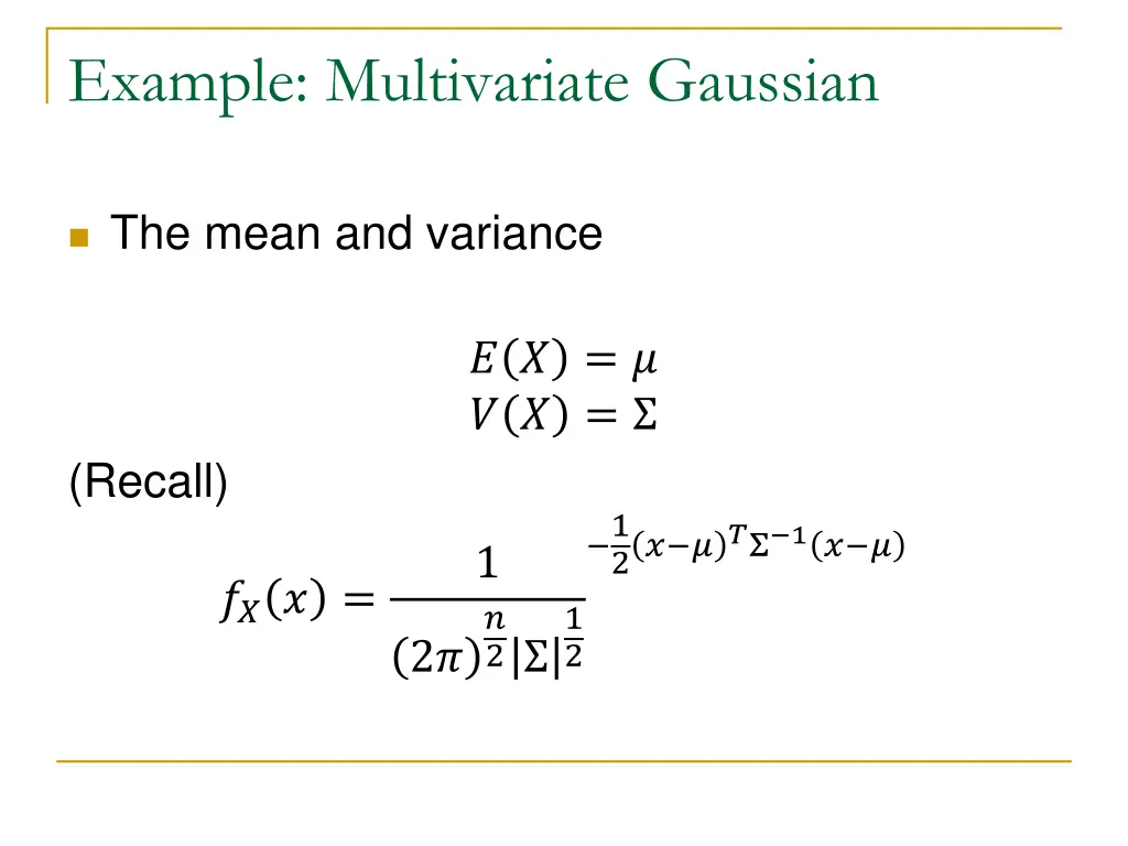 example multivariate gaussian 1