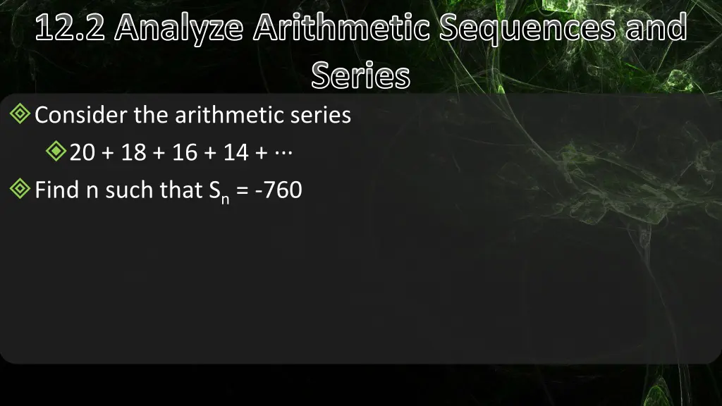 12 2 analyze arithmetic sequences and series 6