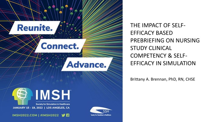 the impact of self efficacy based prebriefing