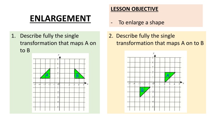 lesson objective
