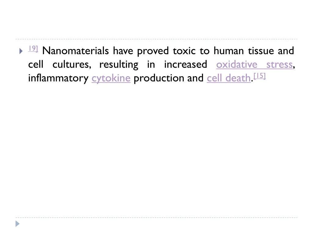 19 nanomaterials have proved toxic to human