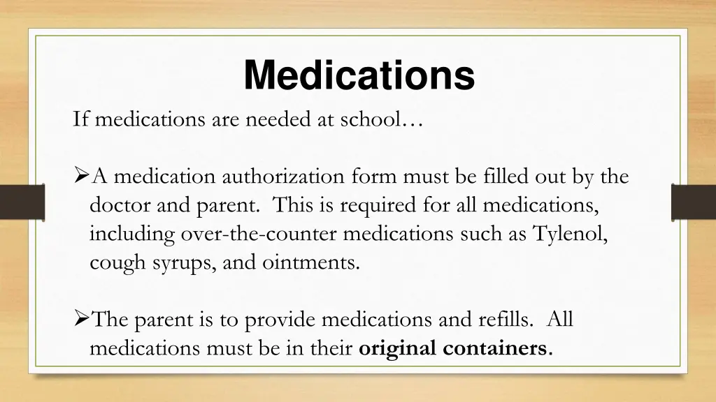 medications 1