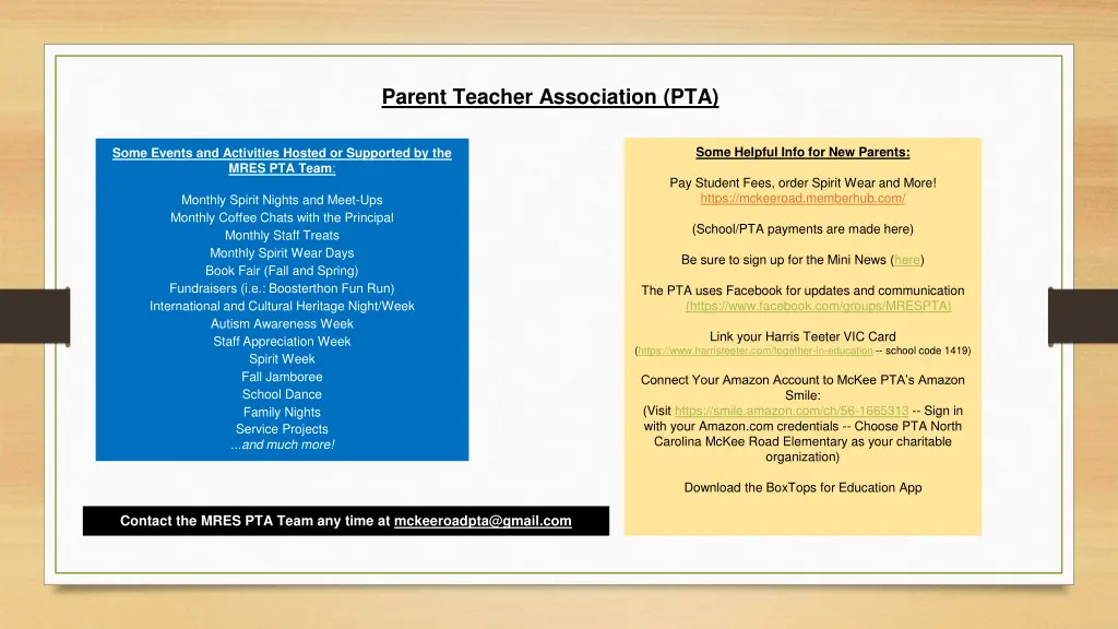 parent teacher association pta 1