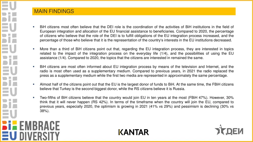 main findings 2