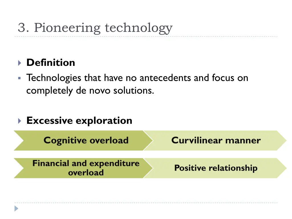 3 pioneering technology