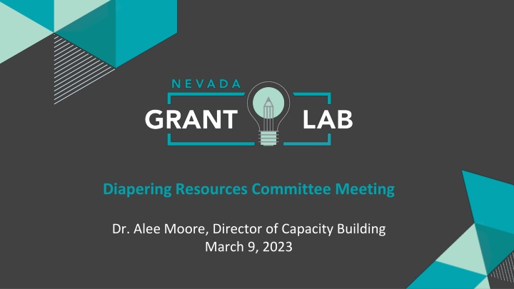 diapering resources committee meeting