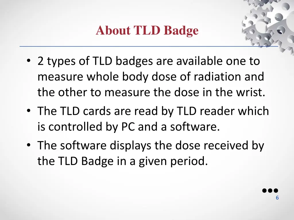 about tld badge 2