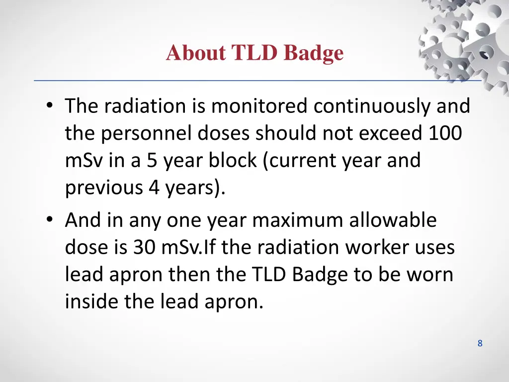 about tld badge 4