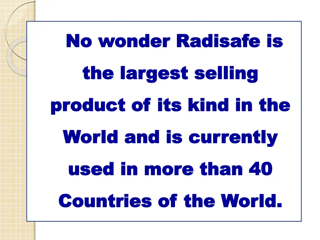 no wonder radisafe is no wonder radisafe