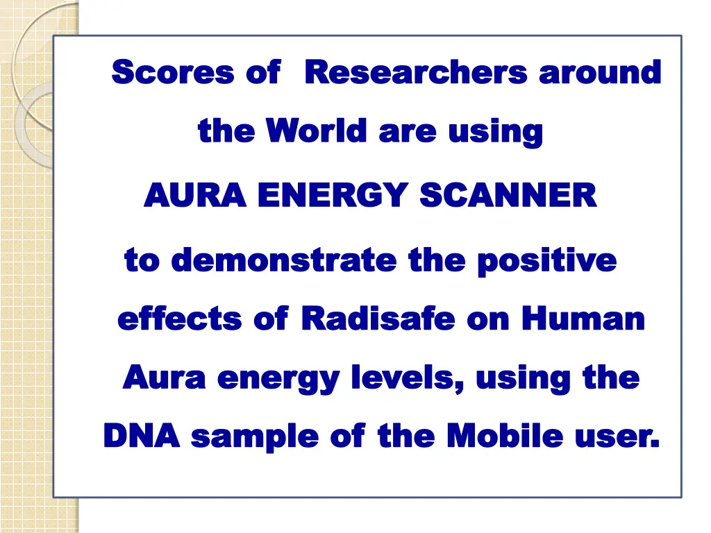 scores of researchers around scores