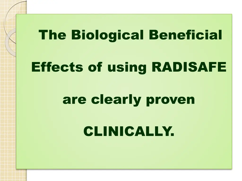 the biological beneficial