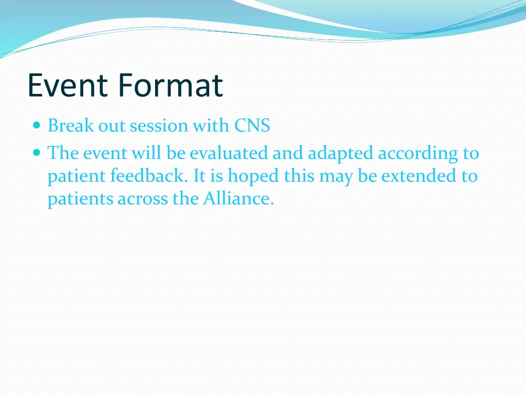 event format 1