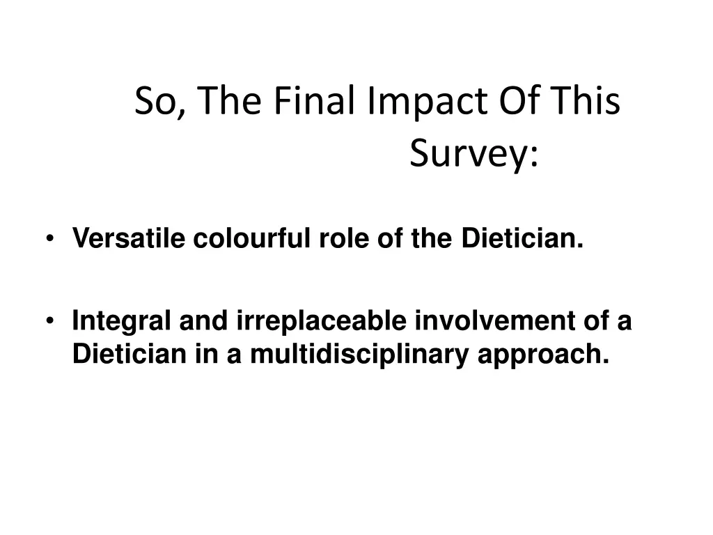 so the final impact of this