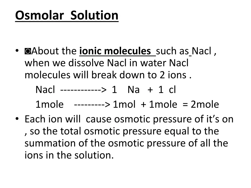 osmolar solution 3