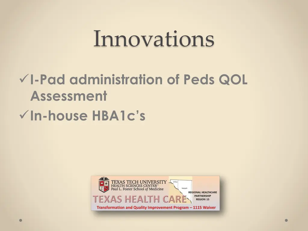 innovations