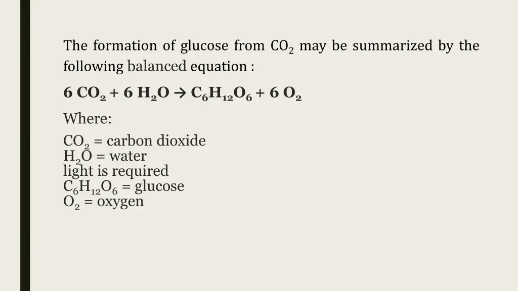the formation of glucose from