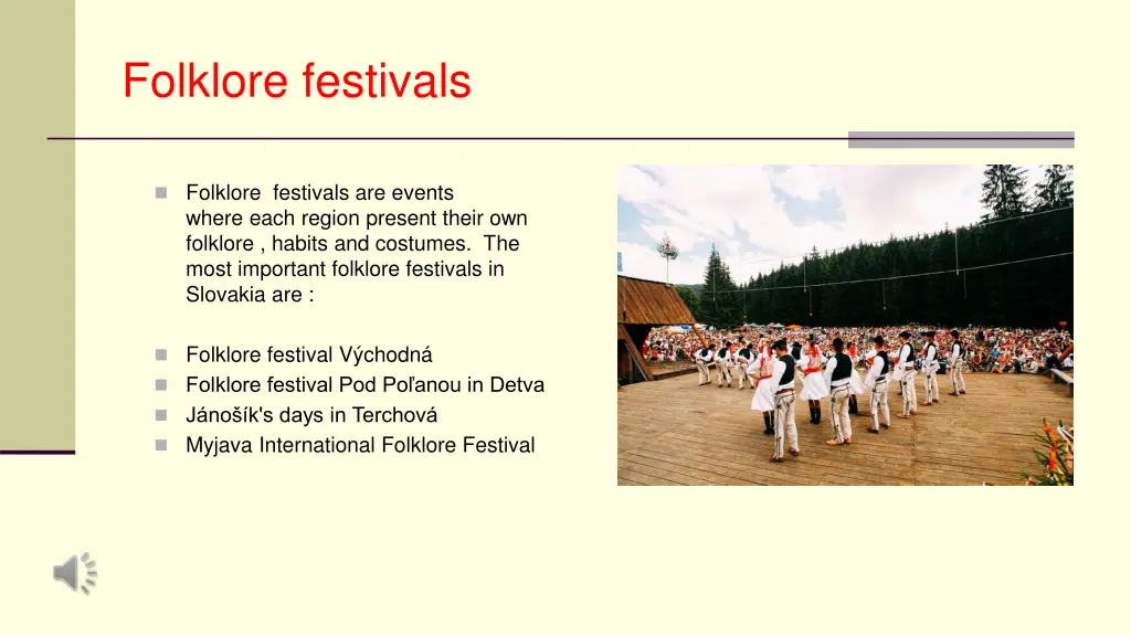 folklore festivals