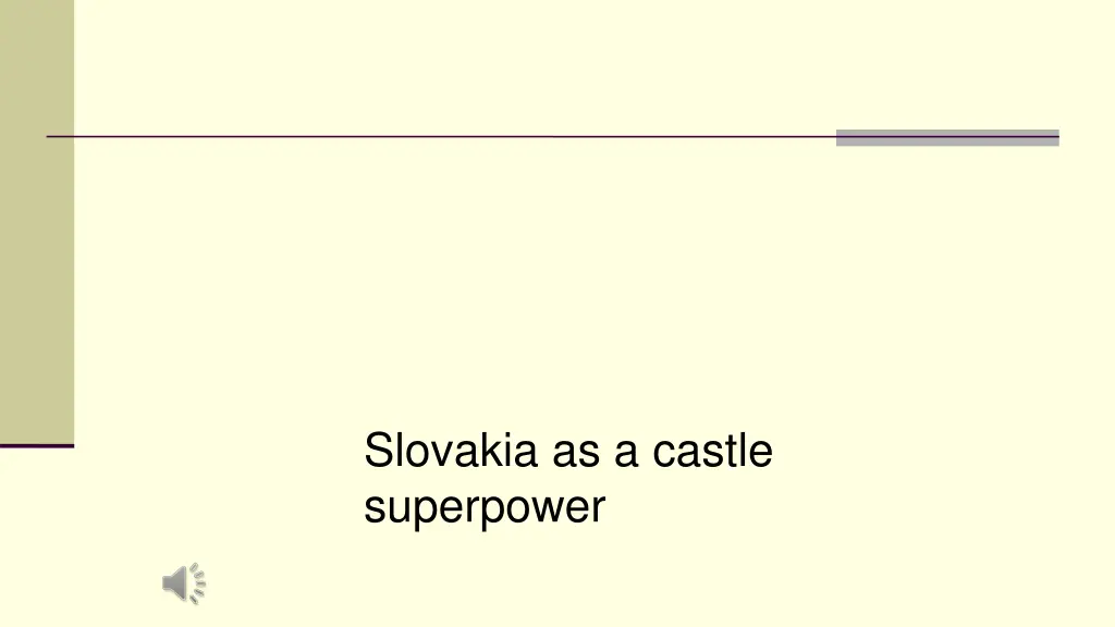 slovakia as a castle superpower