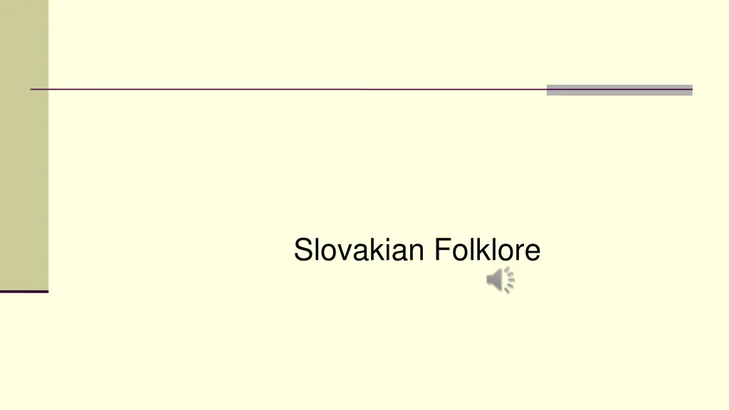 slovakian folklore