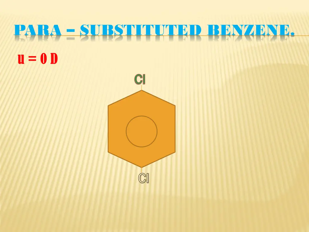 para substituted benzene