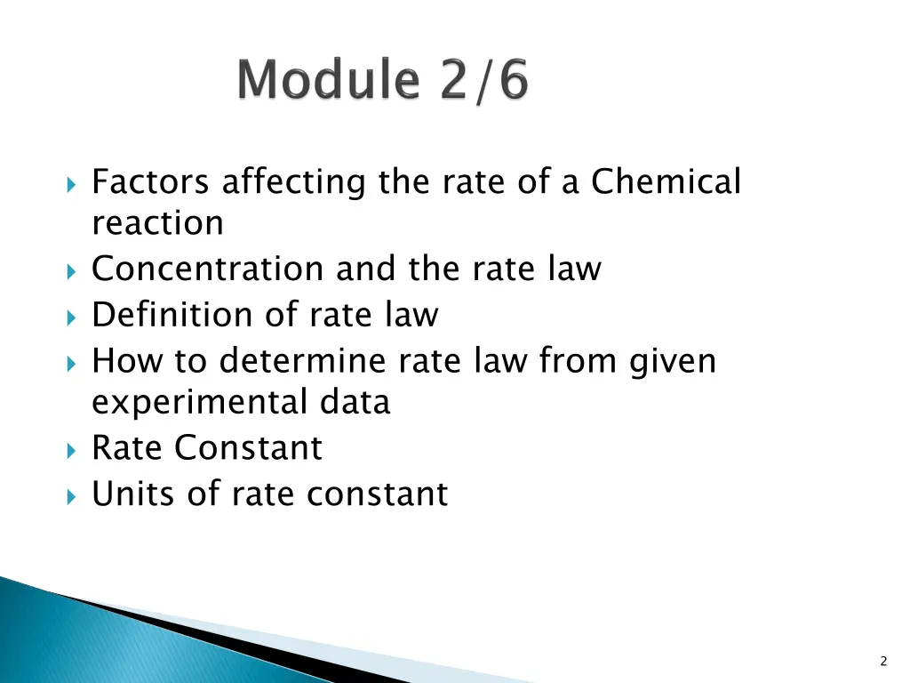 factors affecting the rate of a chemical reaction
