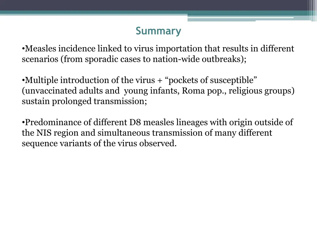 summary
