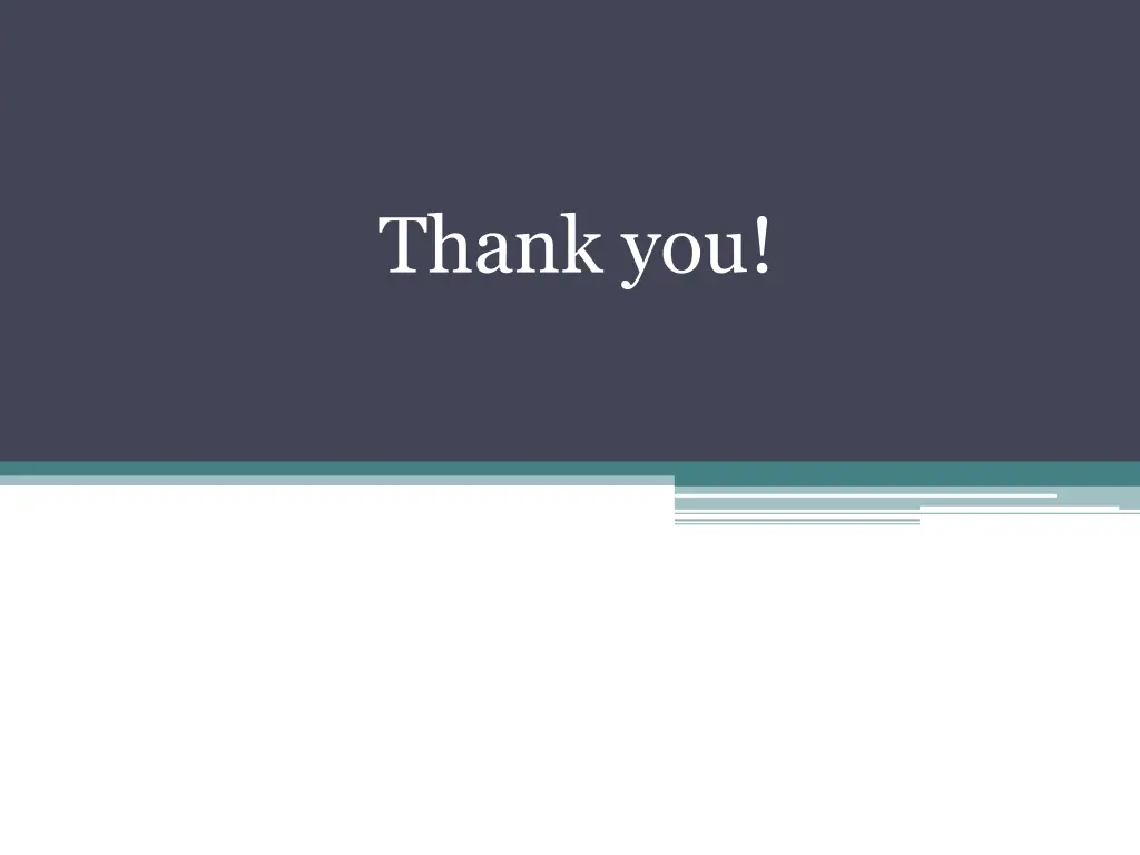 thank you