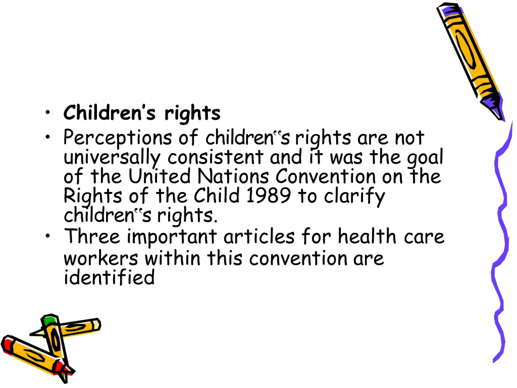 children s rights perceptions of children