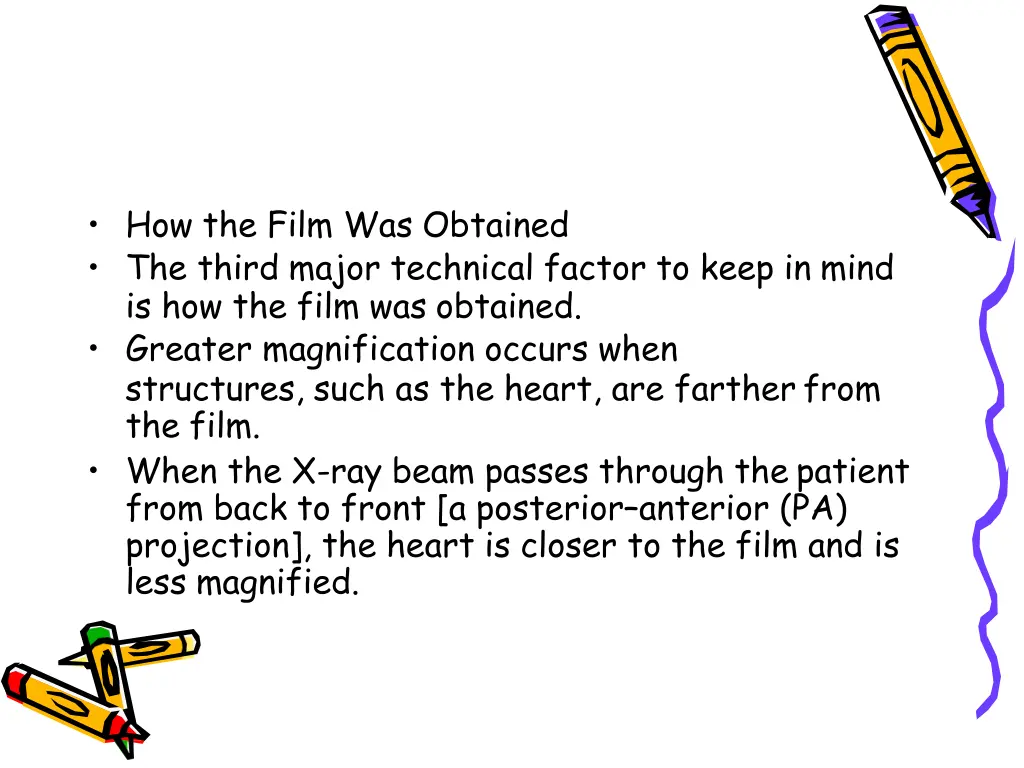 how the film was obtained the third major