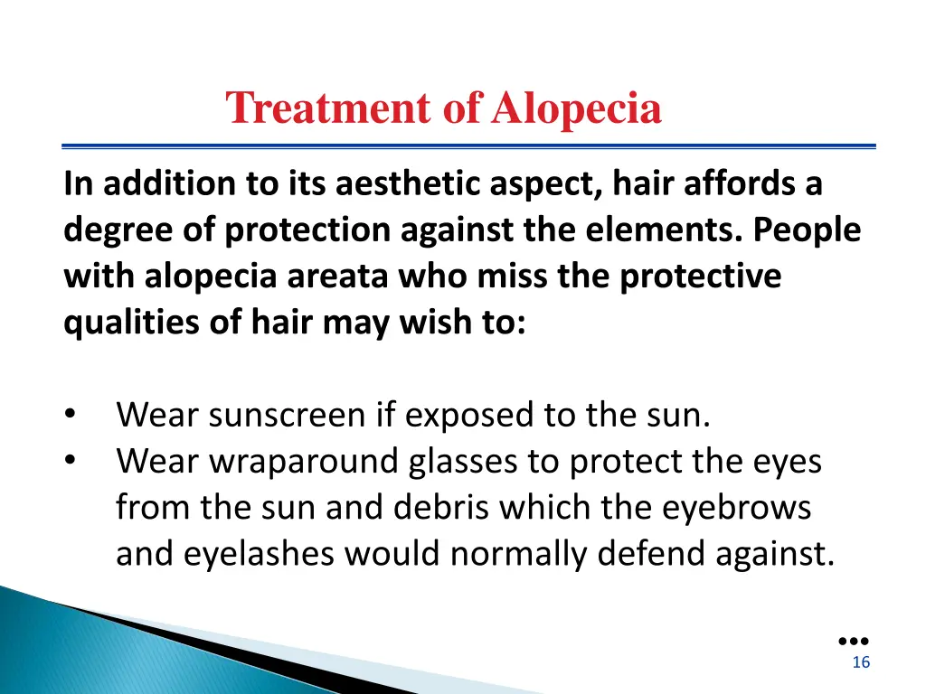 treatment of alopecia 2