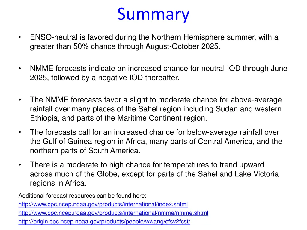 summary