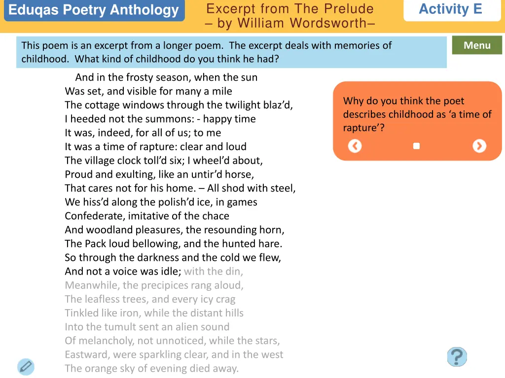 activity e