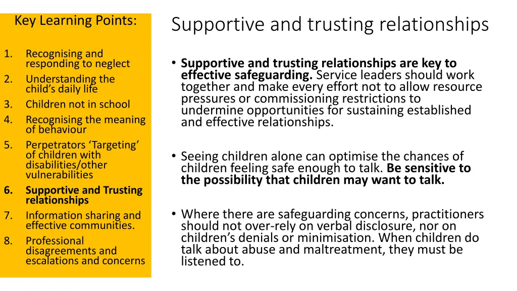 key learning points 2