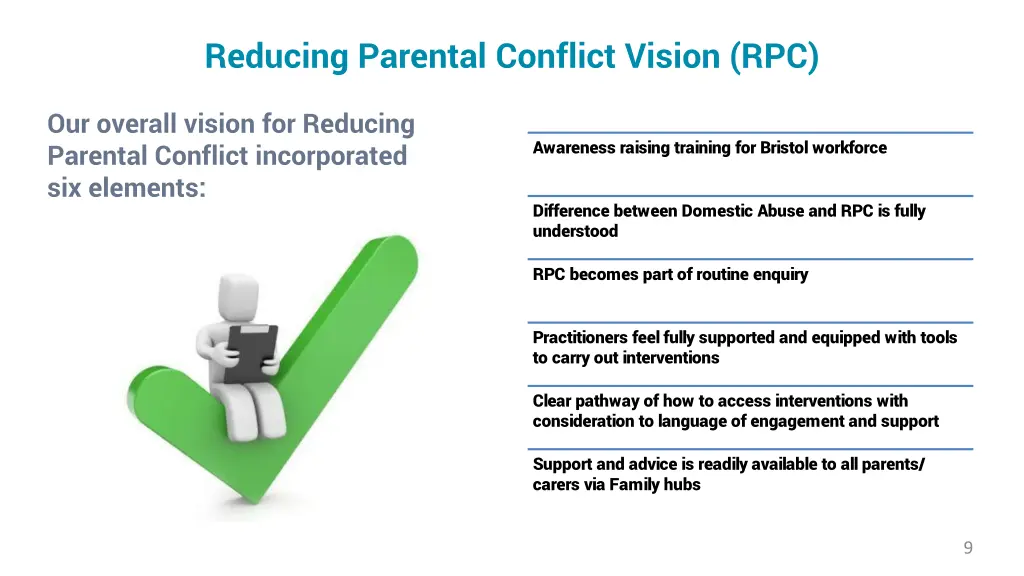 reducing parental conflict vision rpc