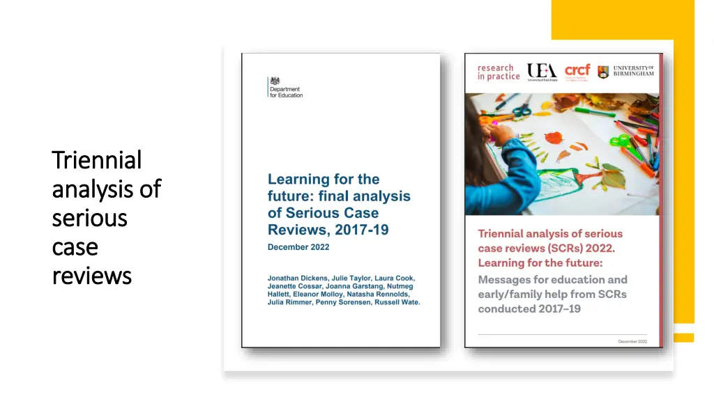 triennial triennial analysis of analysis