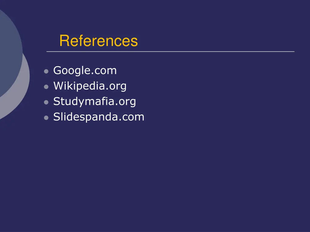 references