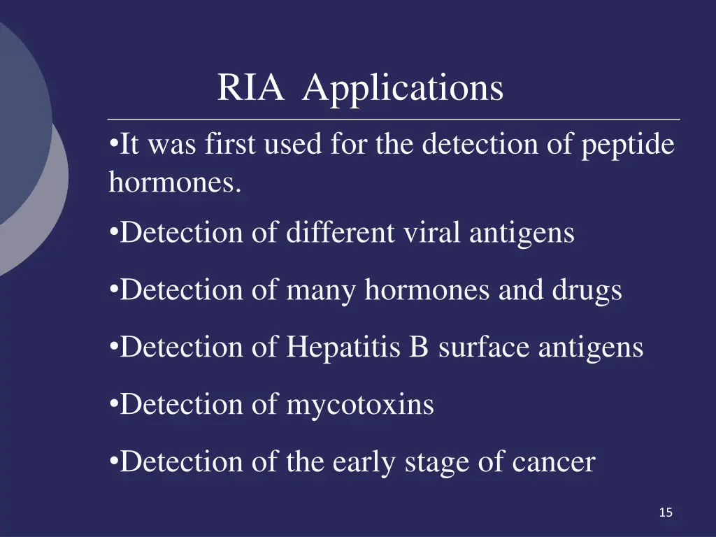 ria applications it was first used