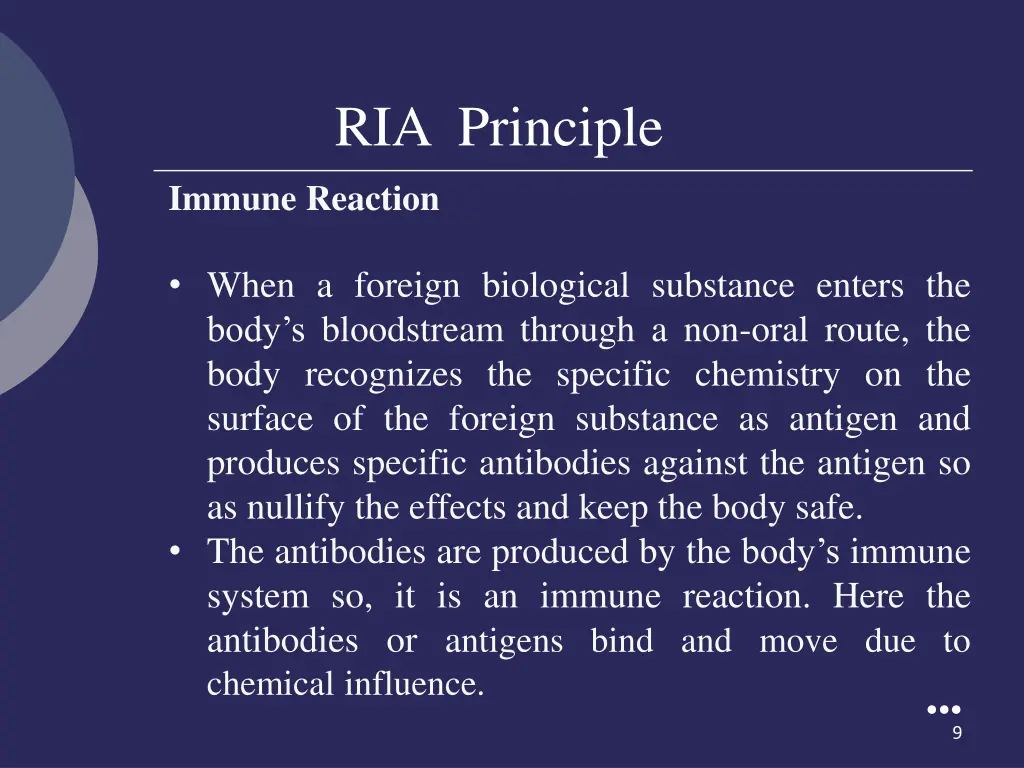 ria principle