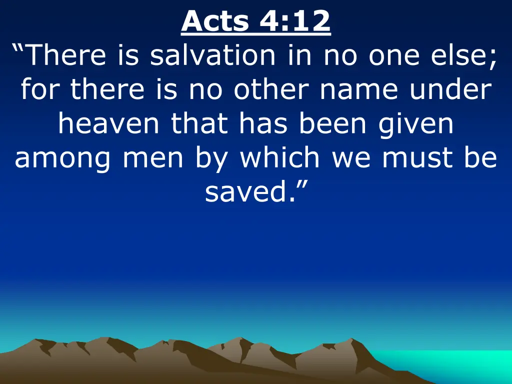 acts 4 12