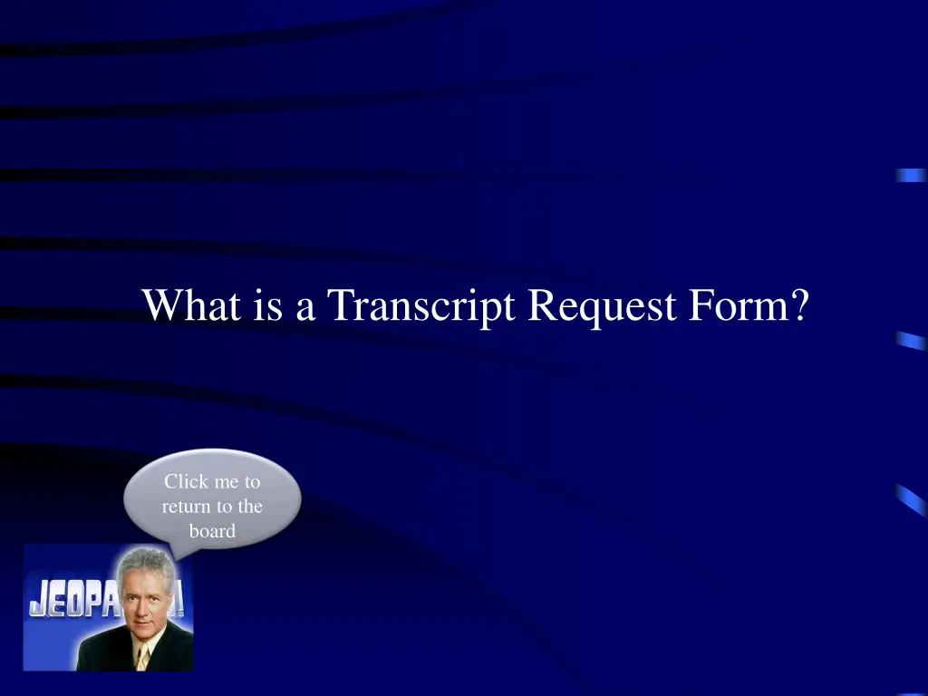 what is a transcript request form