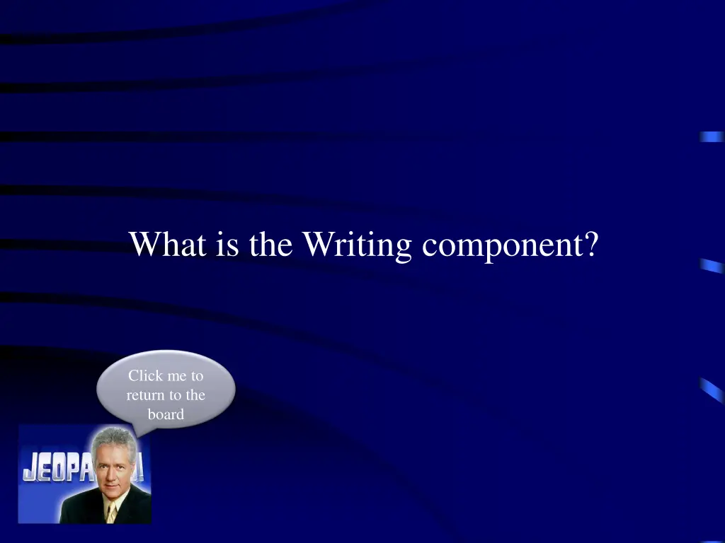 what is the writing component