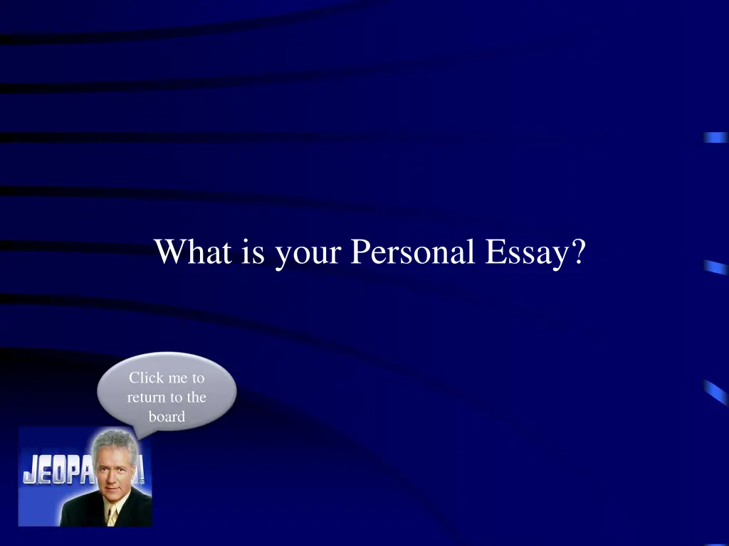 what is your personal essay